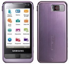 Samsung i900 Omnia Reloaded in Purple for Italy