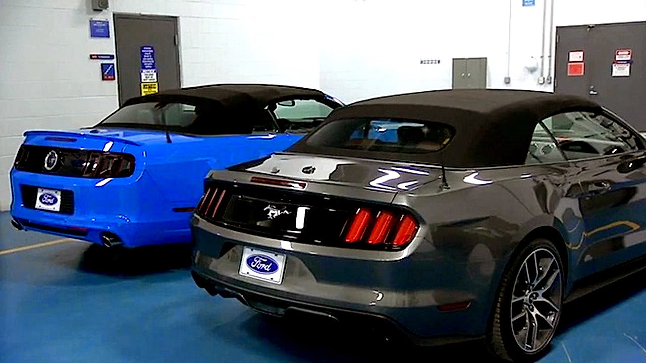 2014 ford mustang vs 2015 ford mustang