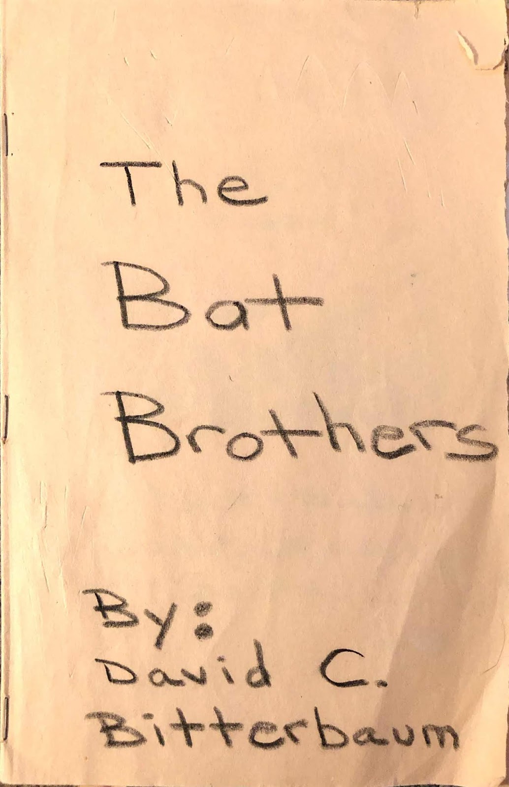 The Newest Rant Flashback Friday "The Bat Brothers," Comic I Made