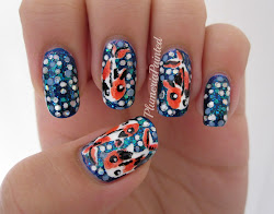 koi nail fish nails plumeriapainted