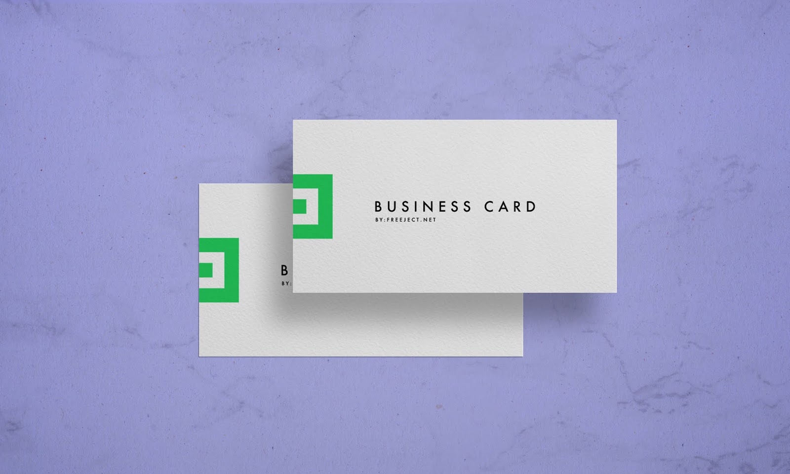 Natural Paper Texture Business Card Mock Up Free Download Psd File