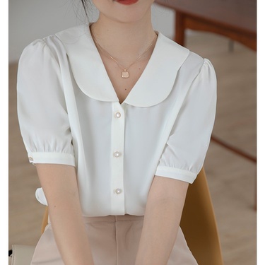 ÁO SƠ MI CÔNG SỞ NỮ NGẮN TAY, ÁO KIỂU CỔ BẺ HÌNH HOA THỜI TRANG AA579 13 sm 2022 06 23 04 27 23 0700 bNsrFdbkND