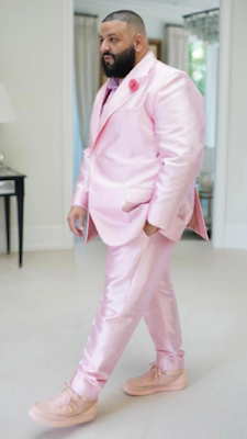 90 Dear LIB men, will you rock DJ Khaled's all pink ensemble?