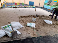 台北兒童福利中心 - 戶外沙坑換沙工程
