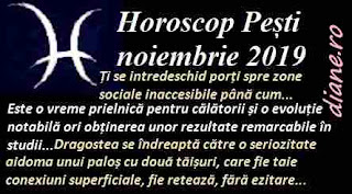 Horoscop noiembrie 2019 Pești 