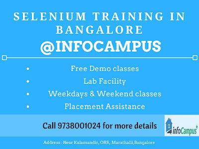 Selenium training in bangalore