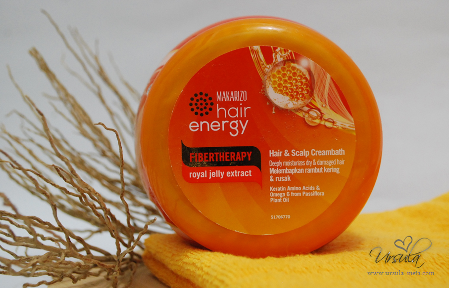 Review Makarizo Hair Energy Fibertherapy Hair Scalp Creambath