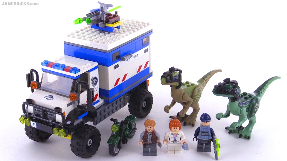 LEGO reviews LEGO Jurassic World Raptor Rampage review! set 75917