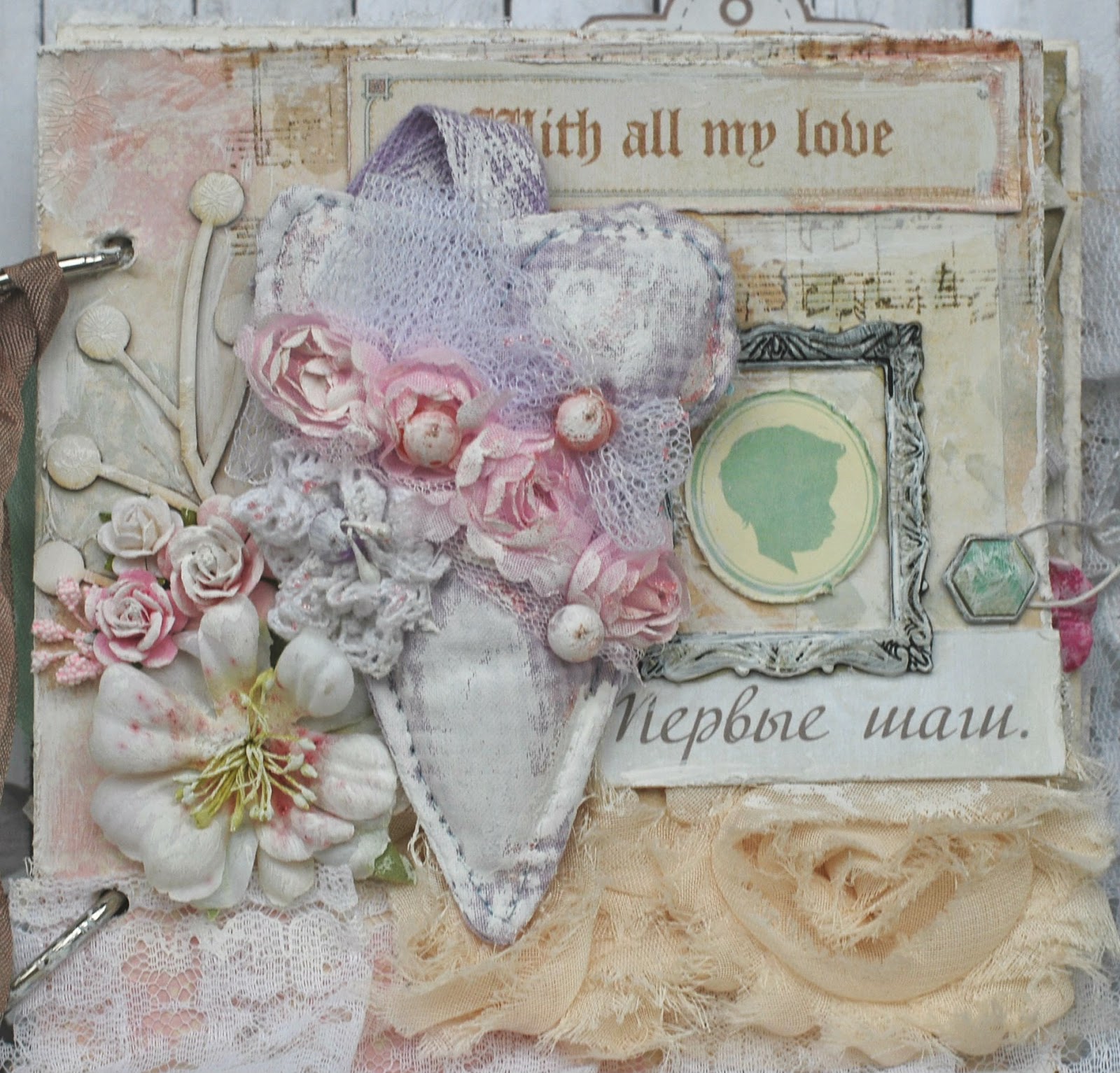 Шебби минник для девочки