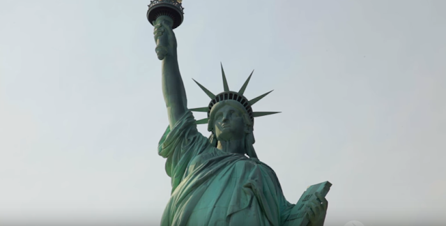 The Statue of Liberty, Tourist Spot, Liberty Island, New York