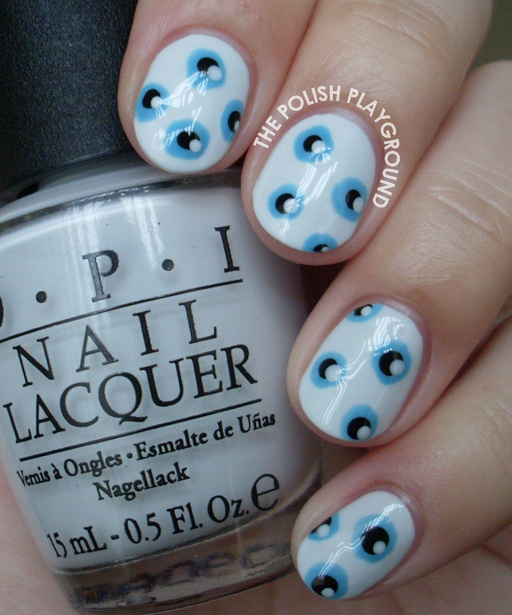 The Polish Playground 1984 Book Inspired Nail Art