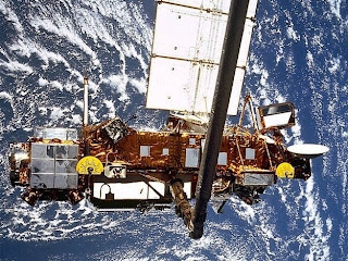 caida de un satelite