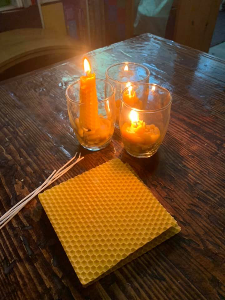 Homemade Candles + giveaway Homeschool and Light Tables