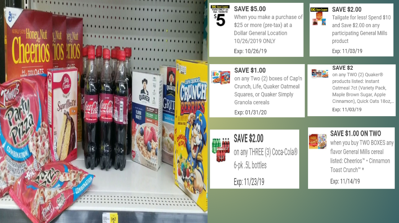 DOLLAR GENERAL 5/25 ALL DIGITAL FOOD SCENARIOS