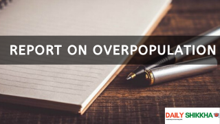 Report on Overpopulation