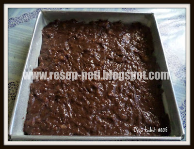 Resep brownies pisang di dapur kusneti @2015 Resep brownies pisang di dapur kusneti @2015