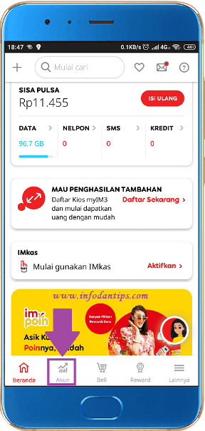 Penyebab Solusi Kuota Apps Indosat Im3 Ooredoo Tidak Bisa Digunakan