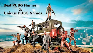 best pubg names