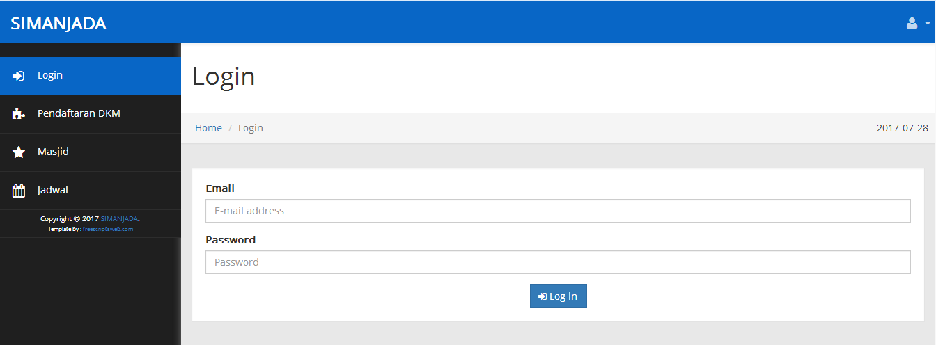 Script PHP MySQL Sistem Informasi Penjadwalan