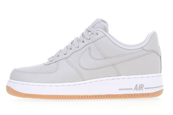 THE SNEAKER ADDICT: Nike Air Force 1 â Tech Grey/White-Gum Sneaker