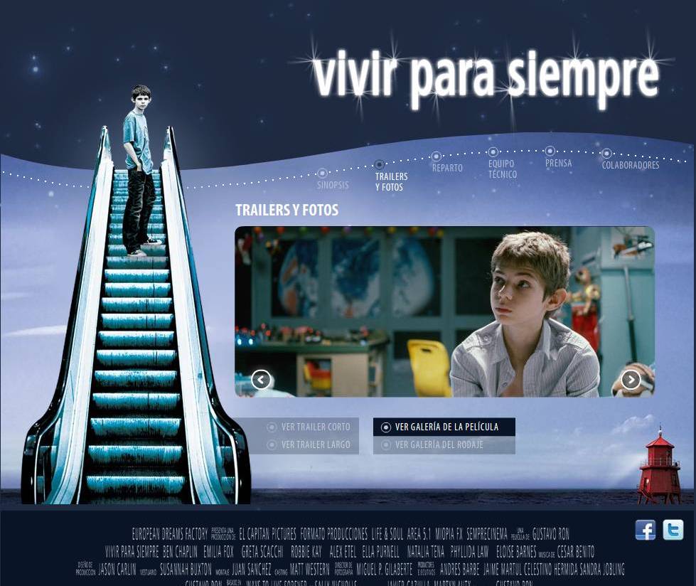 Reli es de cine Vivir para siempre