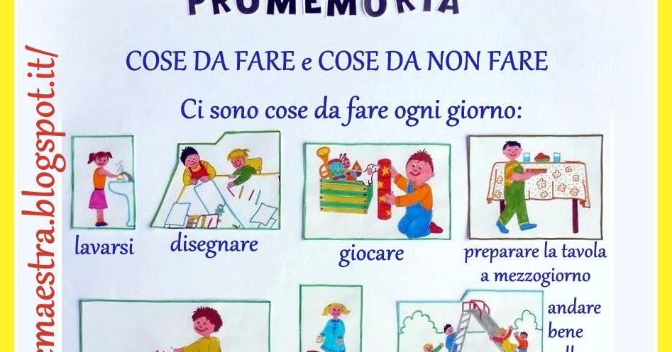 Maestra Caterina: Regole per stare bene a scuola