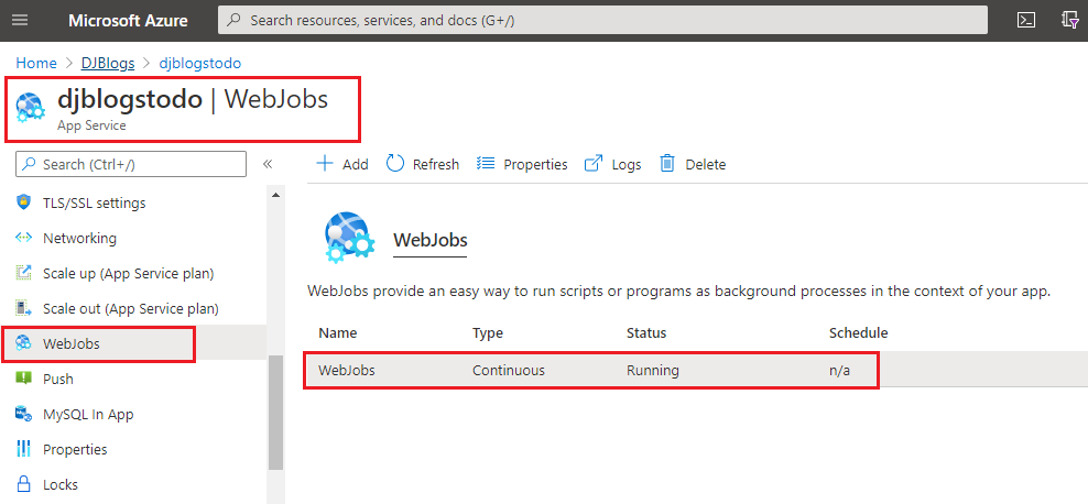 DJ Blogs: What is azure web job?