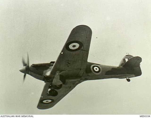 Greek Hawker Hurricane in the Western Desert, 4 February 1942 worldwartwo.filminspector.com