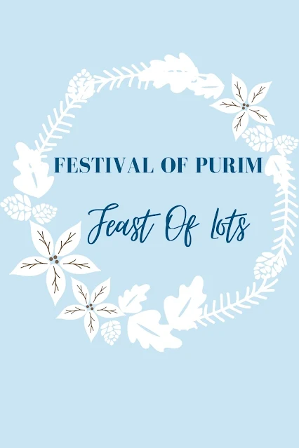 Purim Cards For Jewish Friends - Feast Of Lots Greeting Wishes - 10 Free Floral Wreath Banner Design Picture Images