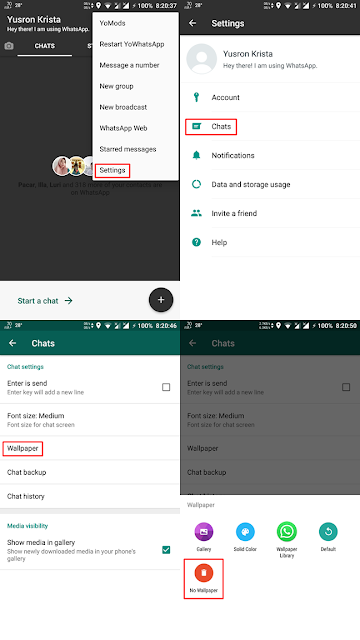 Cara Membuat WhatsApp Dark Mode Asli Full Bukan Wallpaper Terbaru