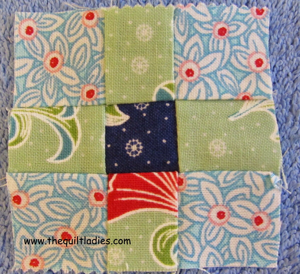 9-Patch Table Topper Quilt Pattern and Tutorial