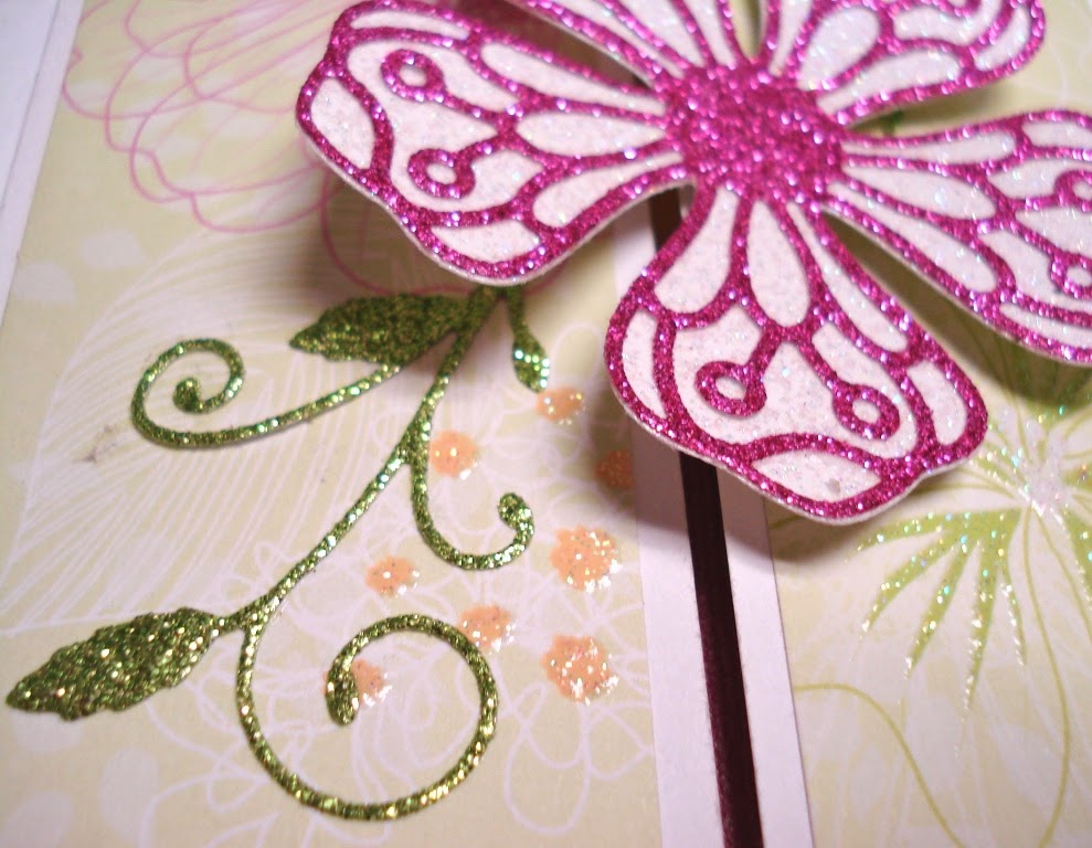 Add a Little Glitter to Your Cards