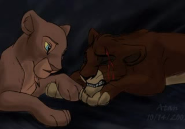 Картинки король лев шрам и сарафина