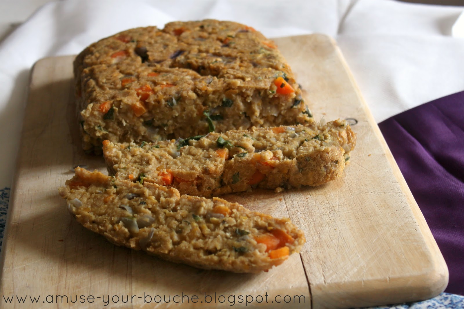 Vegan lentil loaf Easy Cheesy Vegetarian