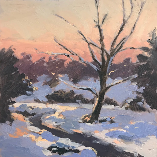 #279 ‘Sunrise, Devils Punch Bowl’ 10×10″