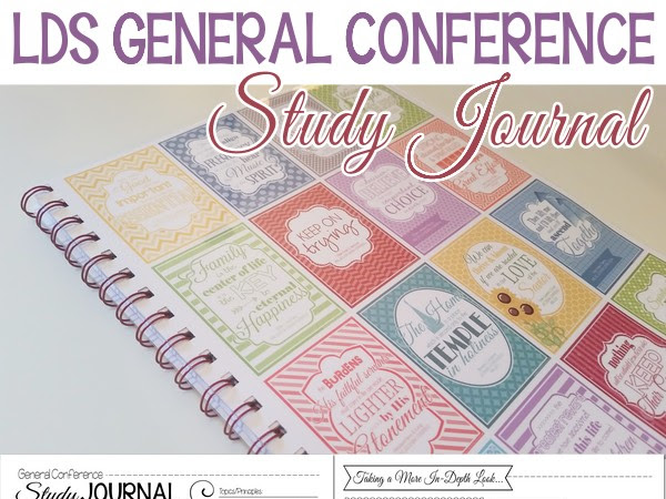{GIVEAWAY} PRINTED General Conference Study Journal!