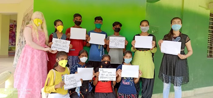 राजनीतिक दलों से बच्चों ने अपने मुद्दों को तवज्जो देने की मांग की ।।