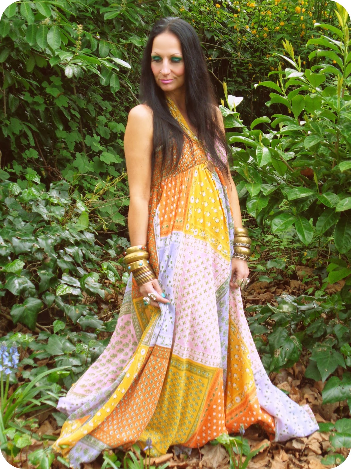 Vintage Vixen Greensleeves My Hippytastic Wardrobe Refashion