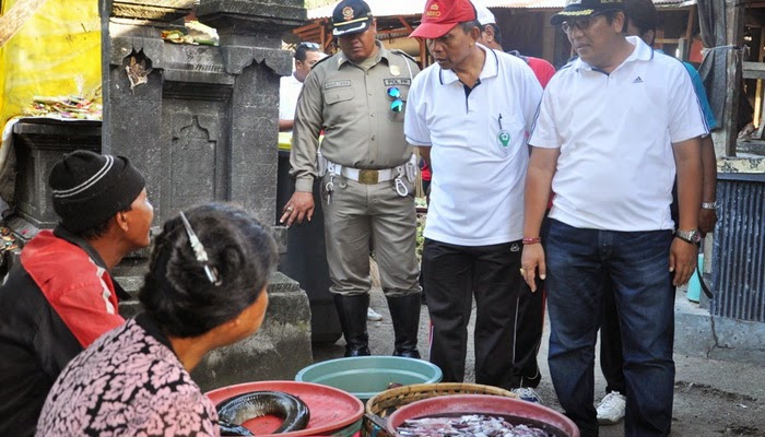 Wabup Sanjaya Wacanakan Pasar Dauh Pala Direvitalisasi