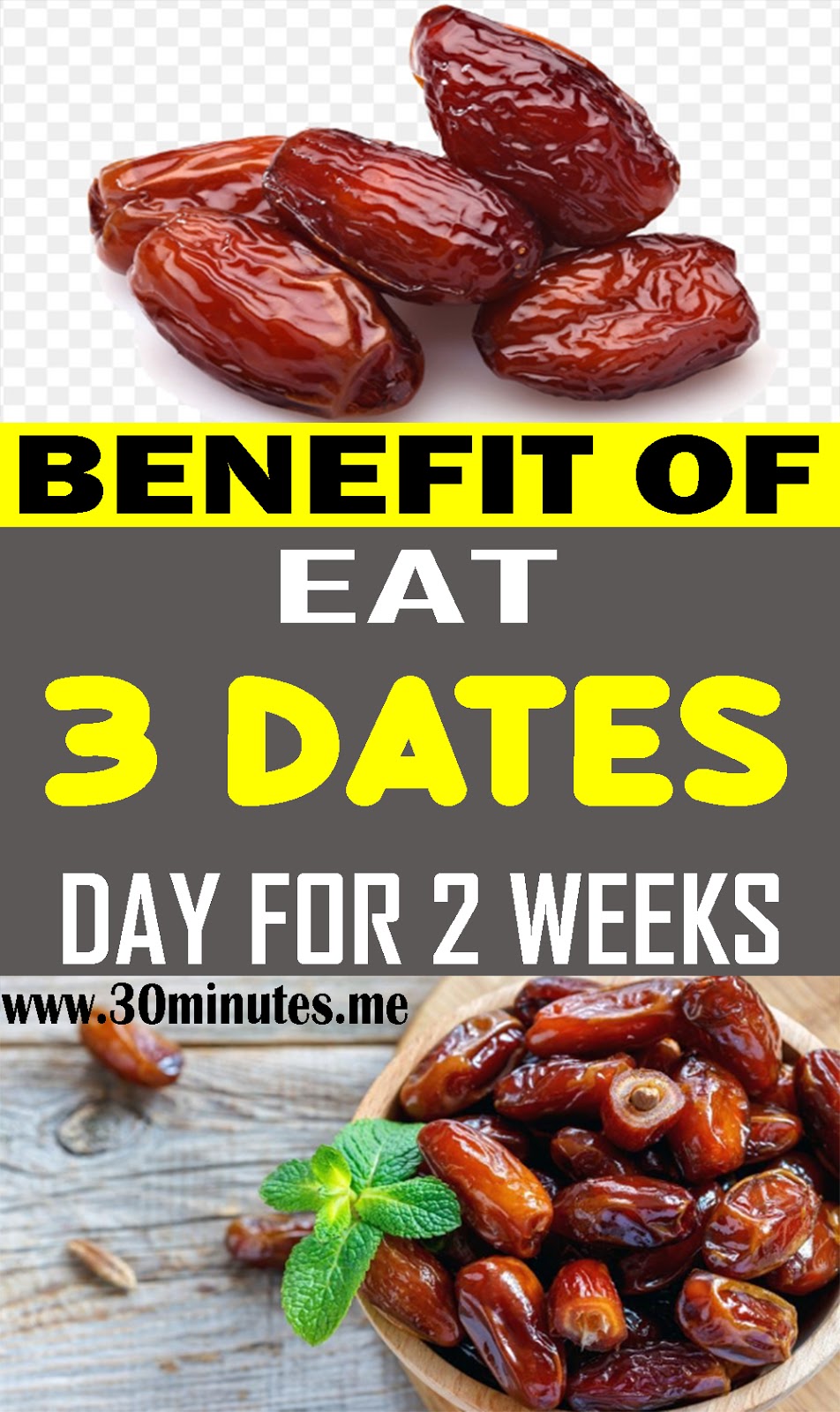 Eat 3 Dates a Day for 2 Weeks Here’s Why! Eat 3 Dates a Day for 2 Weeks Here’s Why!