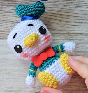 PATRON GRATIS EL PATO DONALD AMIGURUMI 41564