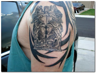 aztec tattoos, tattooing