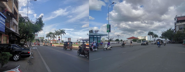 ransel bertopeng, kamboja, Phnom Penh, royal palace park, riverside