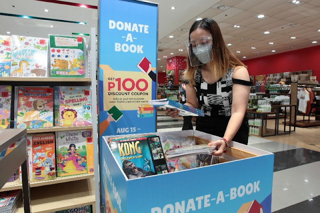 DONATE-A-BOOK, SHARE THE JOY OF LEARNING AT THE SM STORE