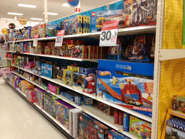 Growing Up Gardner: Target Christmas Clearance 70% off & Toy