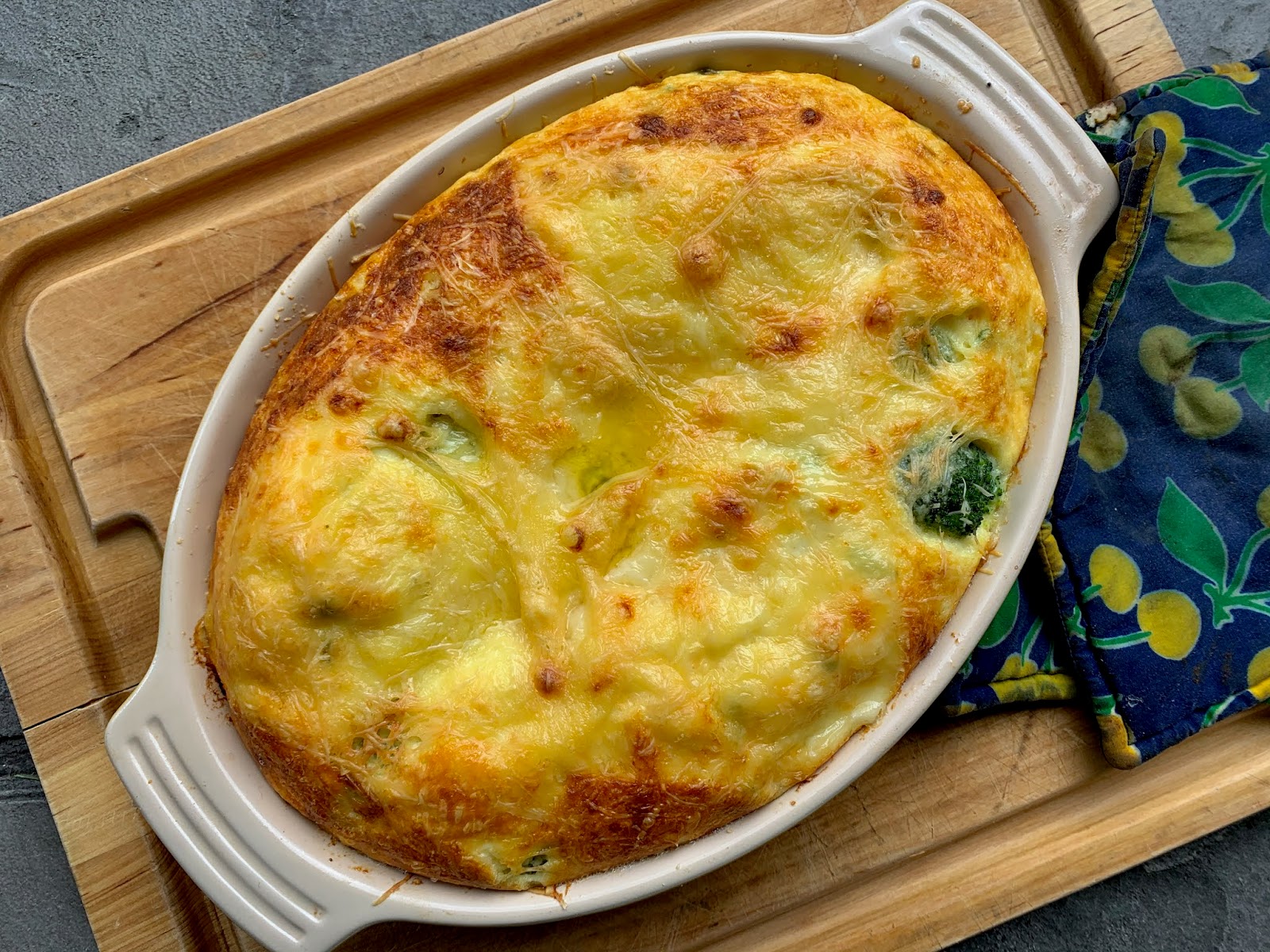 Jacque’s Broccoli Soufflé Maman