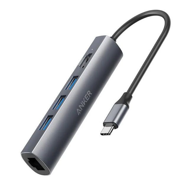 Anker 5-in-1 Premium USB C Data Hub