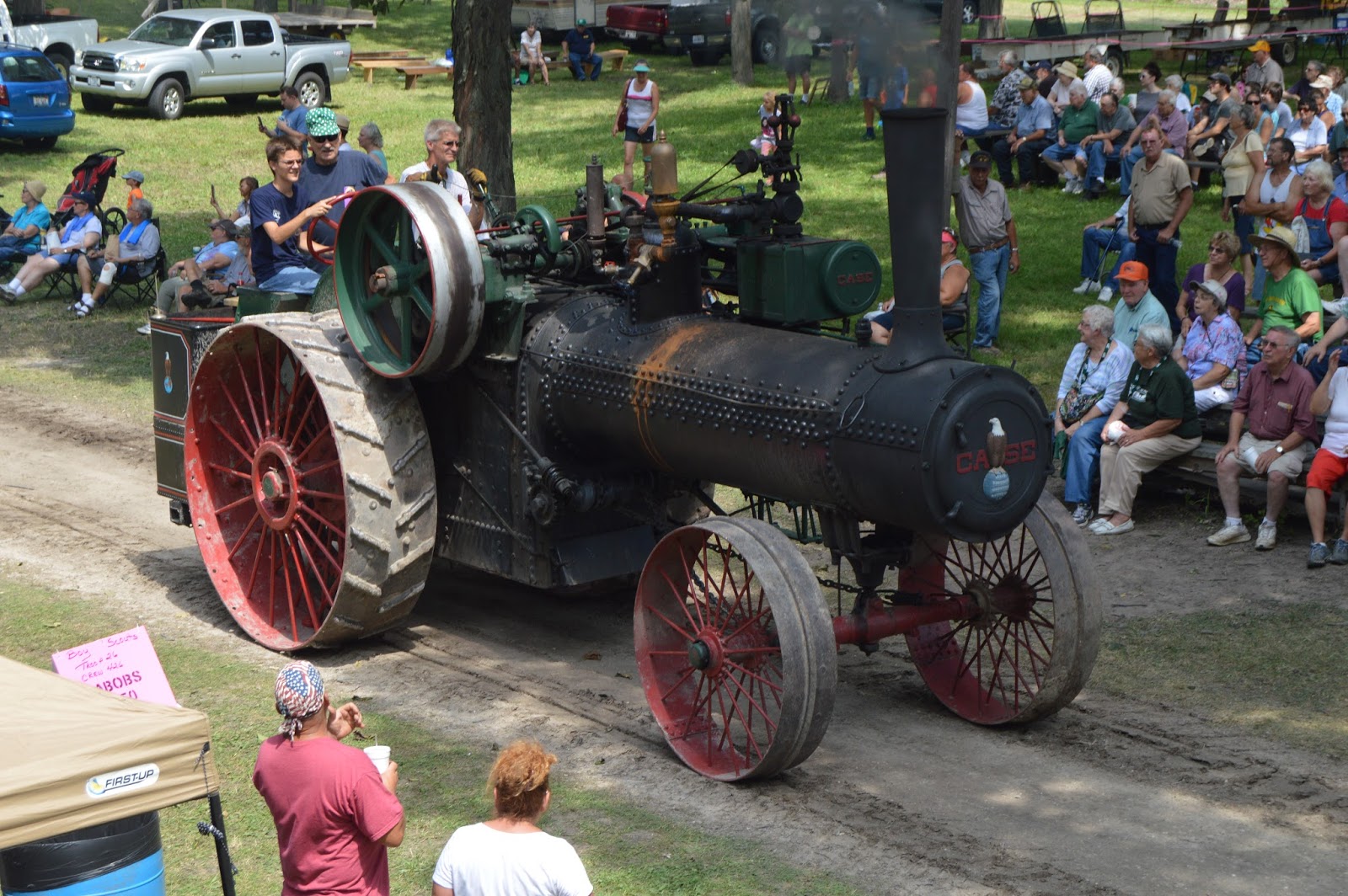 Industrial History Some JI Case Steam Tractors