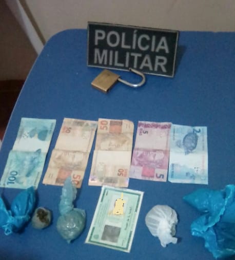 Ourolândia: Policiais militares da 24ª CIPM prendem indivíduo por tráfico de drogas
