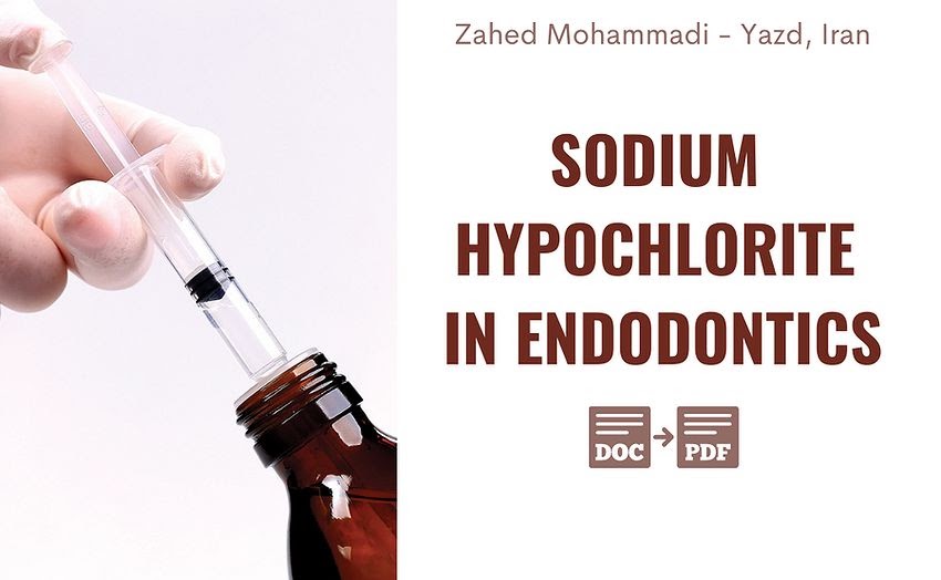PDF Sodium Hypochlorite in Endodontics Ovi Dental